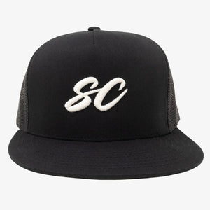 Scopd Trucker Snapback Hat 'SC Logo' Black image 2