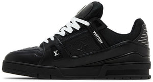 Louis Vuitton Trainer 'Embossed Monogram - Black image 1