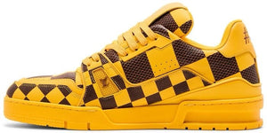 Louis Vuitton Trainer 'Damier Pop - Yellow' image 1