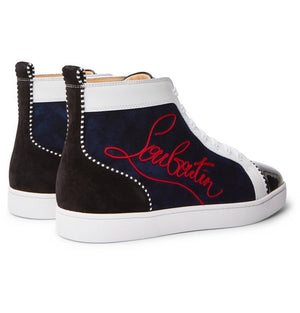 Christian Louboutin Louis Flat High Logo Print image 3