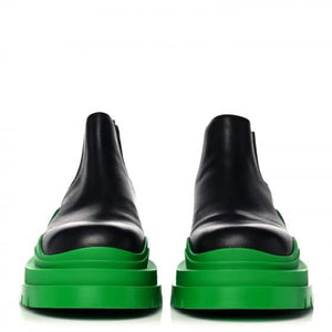 BOTTEGA VENETA Calfskin Mens The Tire Cropped Chelsea Boots image 1