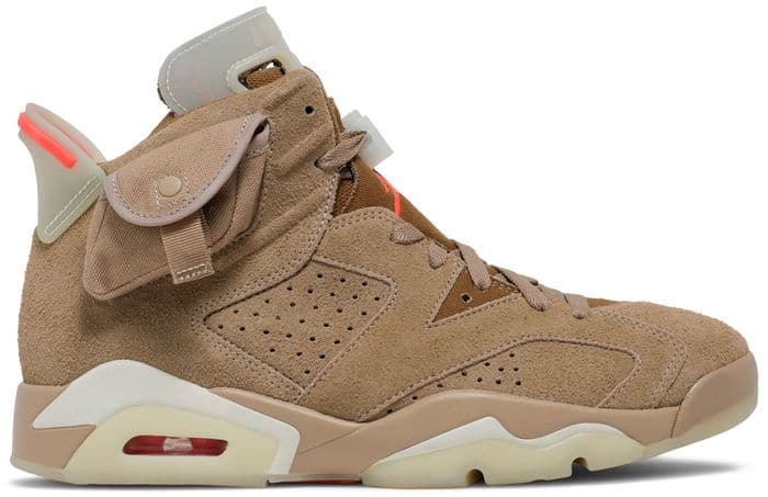 Travis Scott x Air Jordan 6 Retro 'British Khaki image 0