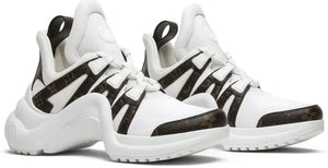 Louis Vuitton White Fabric And Monogram Canvas Archlight image 2