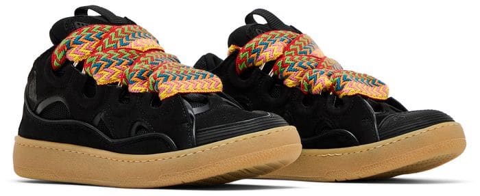 Lanvin Wmns Curb Sneakers 'Black Gum' image 2