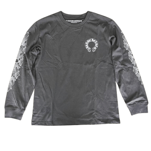 Chrome Hearts Floral Horseshoe Crewneck image 0