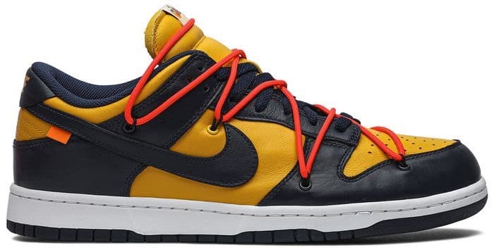 Nike Off-White x Dunk Low 'University Gold image 0
