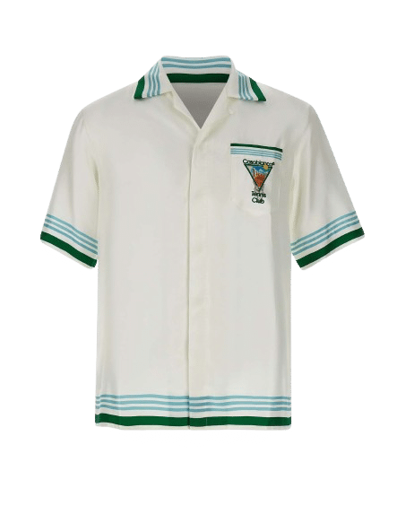Casablanca Metaphysical Tennis Icon silk shirt image 0