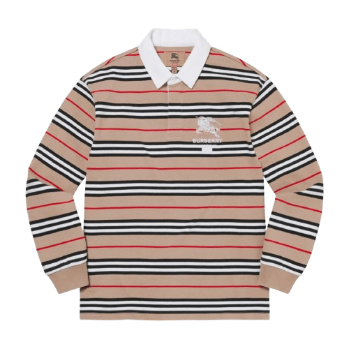 Supreme x Burberry Rugby Beige image 0
