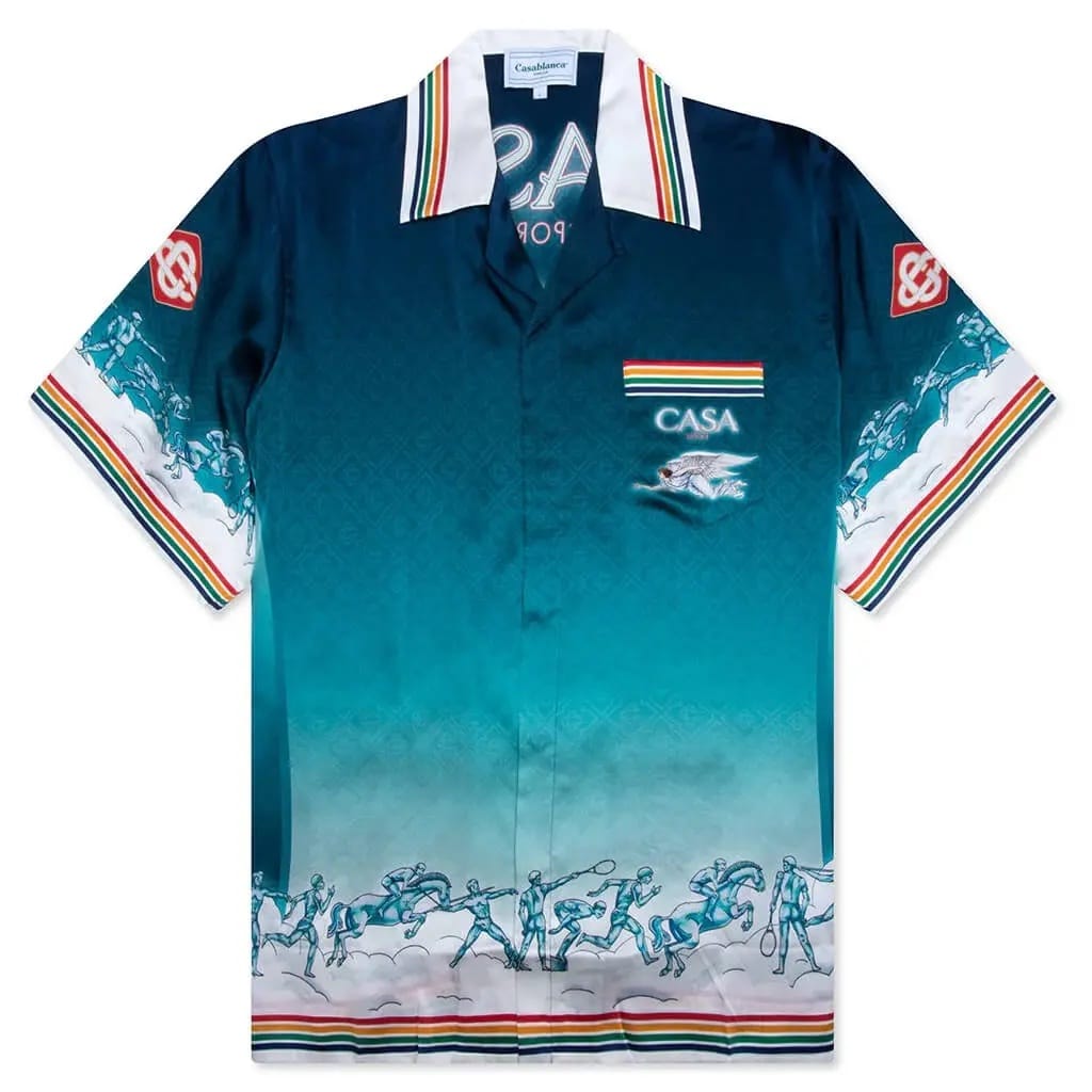 Casablanca Short Sleeve Silk Shirt image 0