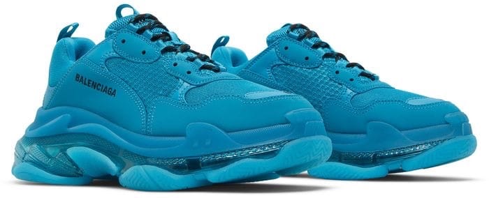 Balenciaga Triple S Sneaker Clear Sole - Blue image 2