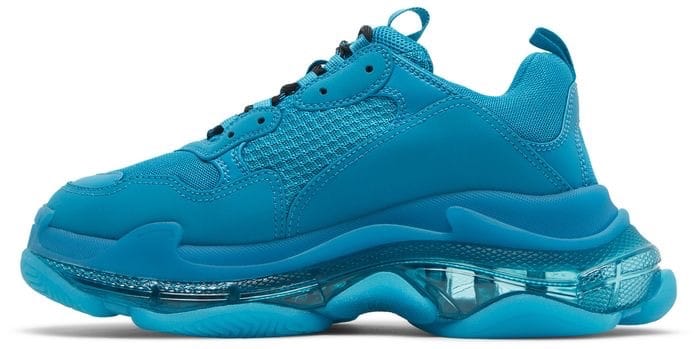 Balenciaga Triple S Sneaker Clear Sole - Blue image 1