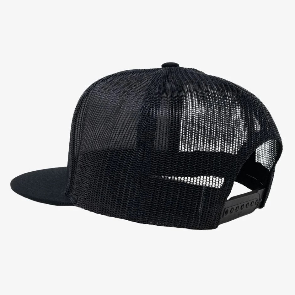 Scopd Trucker Snapback Hat 'SC Logo' Black image 3