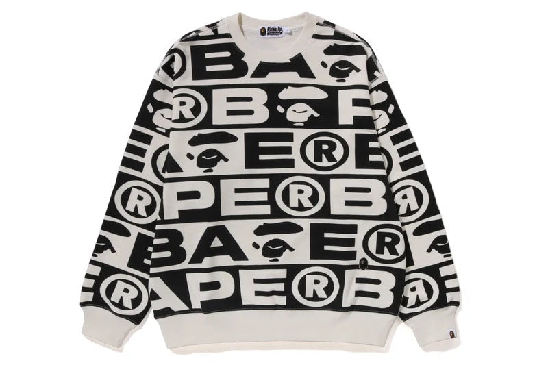 A BATHING APE Men's LUX SPORT PATTERN Long Sleeve image 0