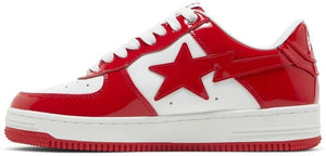 Bapesta #5 'Red' Sneakers image 1