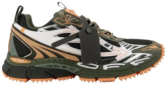 OFF-WHITE Be Right Back - Military Green Peach image 0