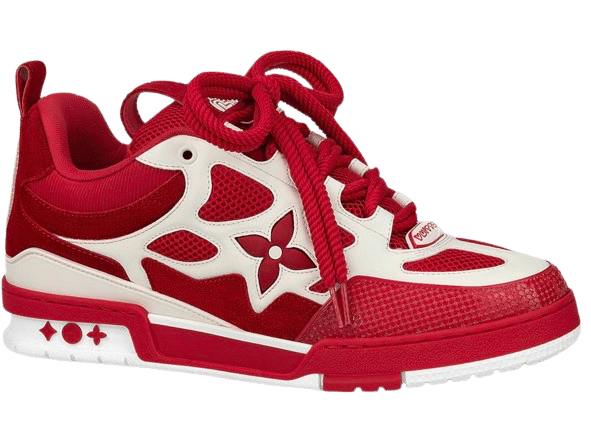 Louis Vuitton LV Skate Sneaker Red White image 0