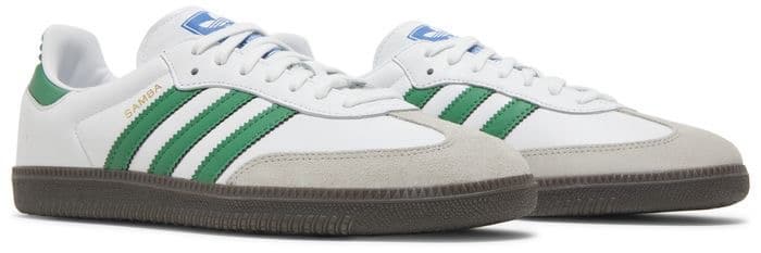 Adidas Samba OG 'Footwear White / Green' (2023) image 2