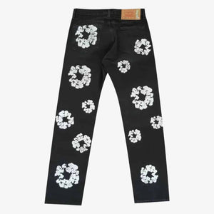 Denim Tears x Levi's 501 Jeans ‘The Cotton Wreath’ Black image 2