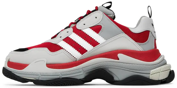 Adidas x Balenciaga Triple S Sneaker Red Grey