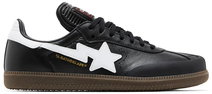 BAPE x adidas Samba Black White Gum