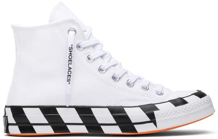 Converse Off-White x Chuck 70 'White' image 0