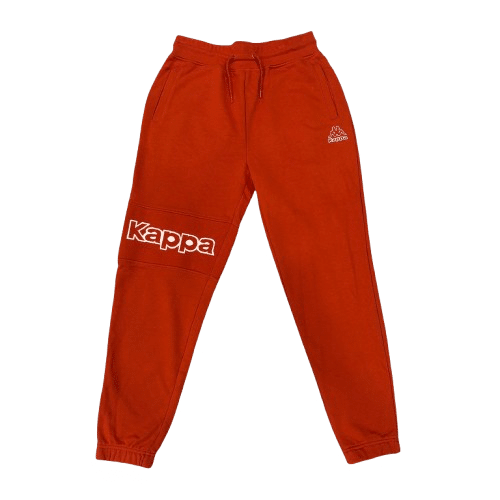 Kappa Jogger Sweatpants Orange Pumpkin / White (Slim Fit) image 0