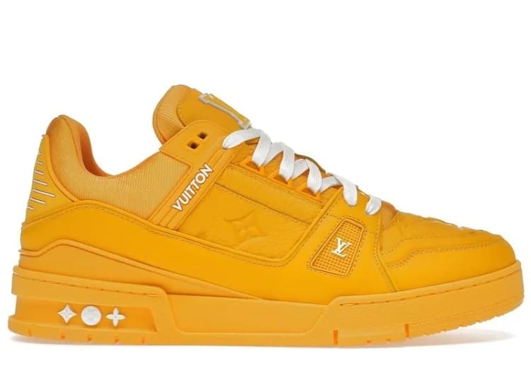 Louis Vuitton Trainer Yellow Embossed Monogram image 0