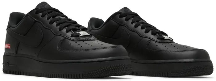Nike Air Force 1 Low SP x Supreme 'Box Logo' Black image 2