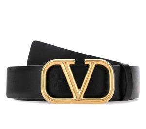 Valentino Garavani VLOGO reversible leather belt image 1