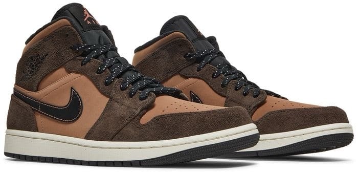 Air Jordan 1 Mid SE 'Dark Chocolate' image 2