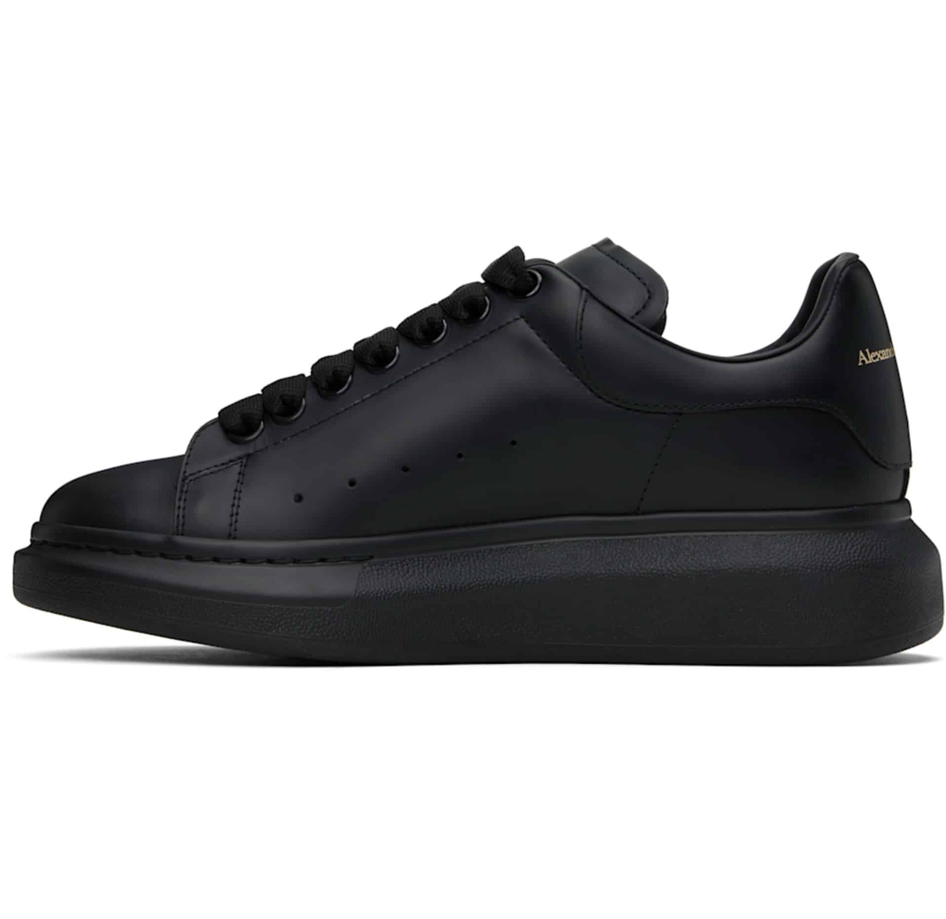 MCQUEEN Black Oversized Sneakers image 3