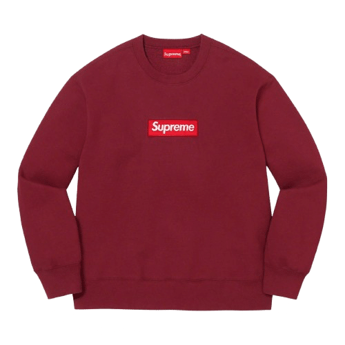 Supreme Crewneck 'Box Logo' Cardinal image 0