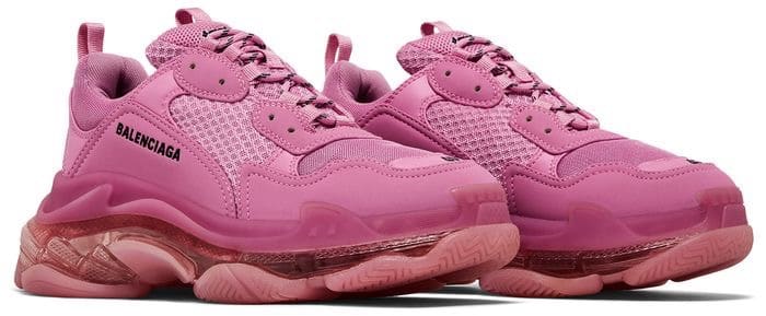 Balenciaga Women’s Triple S Clear Sole Pink image 2
