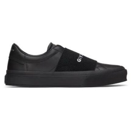 Givenchy Leather Graphic Print Sneakers