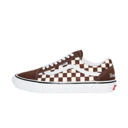 Vans Skate Old Skool x Supreme x Swarovski 'Brown Crystals