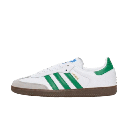 Adidas Samba OG 'Footwear White / Green' (2023)