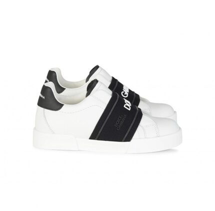 DOLCE & GABBANA BOYS TAPE LOGO SNEAKERS (KIDS)
