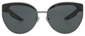 Balenciaga Cat Eye Frame Sunglasses Silver